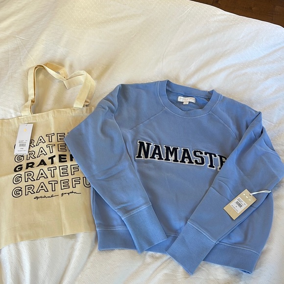 Spiritual Gangster Sweaters - BRAND NEW NEVER WORN Spiritual Gangster Crewneck and Grateful Tote